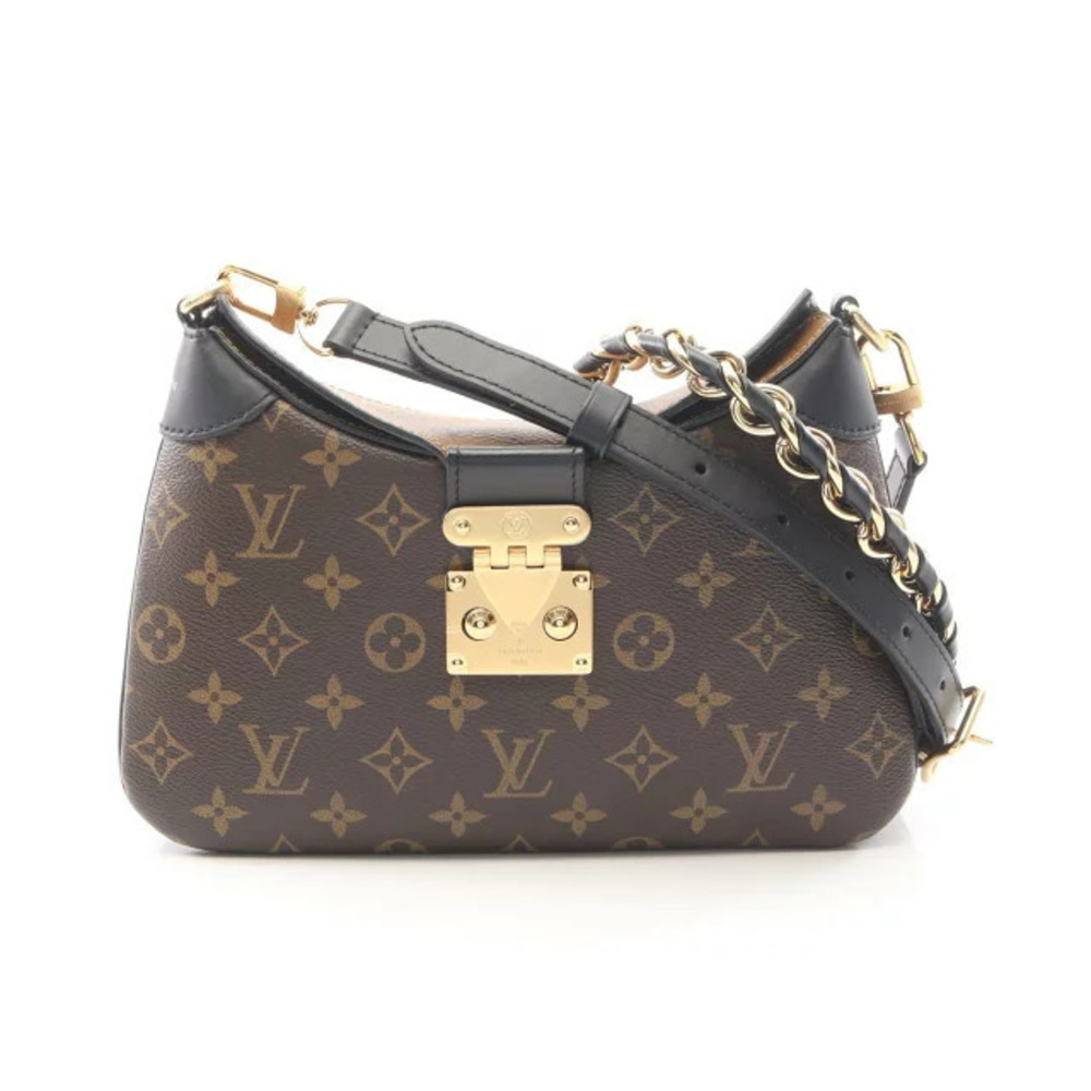 Louis Vuitton LV Tweeny Shoulder Bag Canvas Leather Monogram Reverse Brown